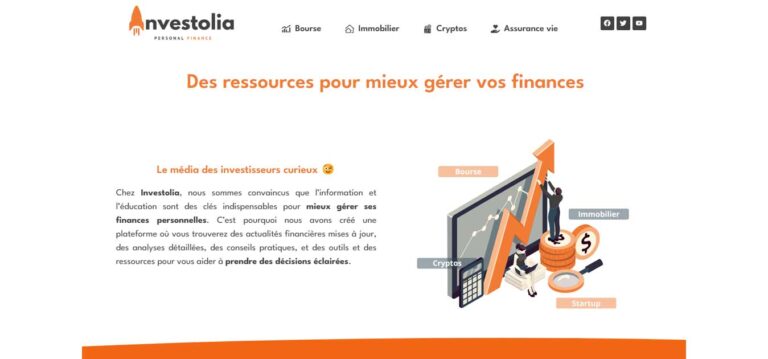 INVESTOLIA : Des ressources pour mieux gérer vos finances
