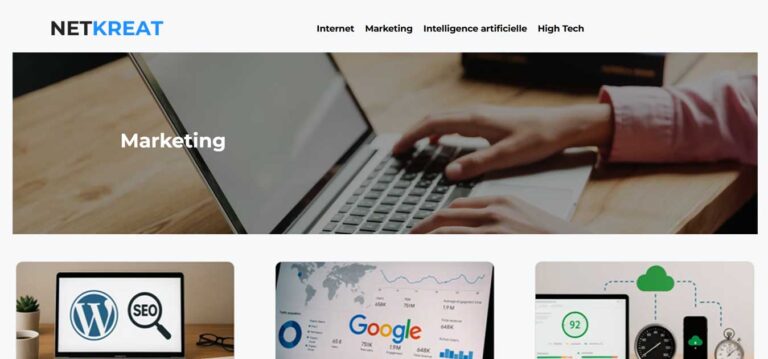 Netkreat, blog indépendant dédié au web